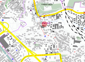 Detailn� mapka